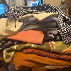 Mixed Clothing Bundle with Polka Dot Top